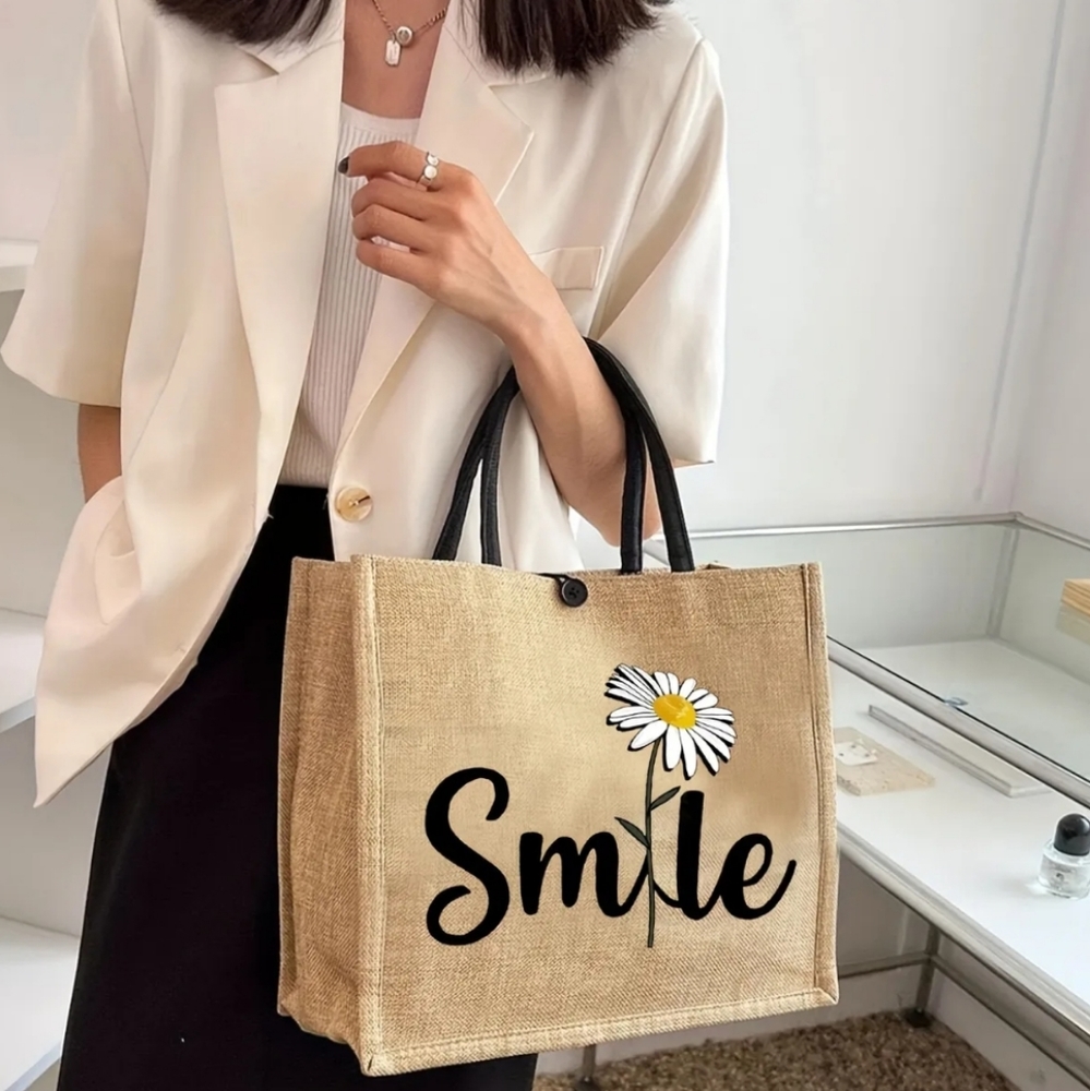 Print Tote Bag Beach Bag
